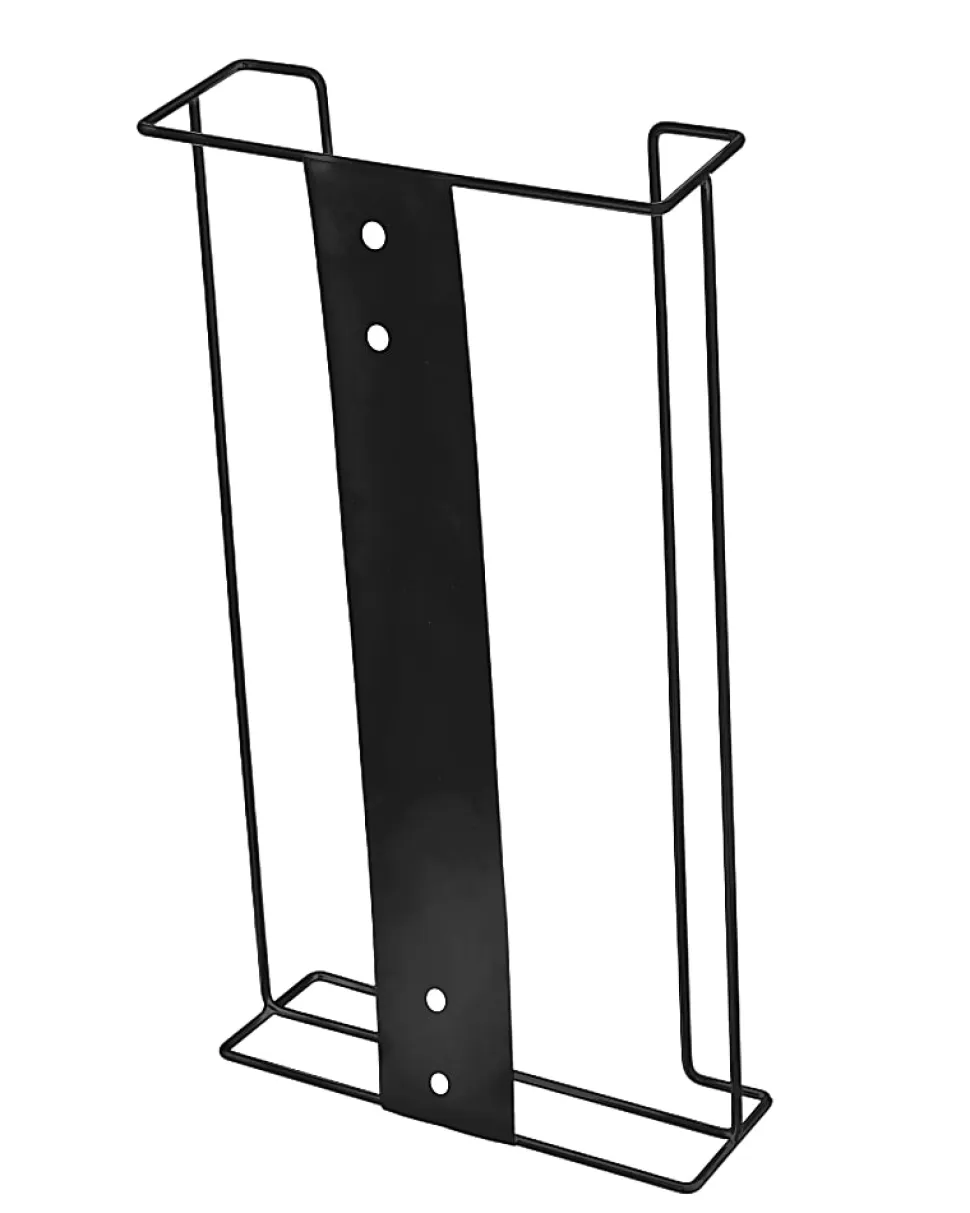 Alpine Quadruple-Box Wire Glove Dispensers, 20”H x 10-3/4”W x 3-13/16”D, Black, Pack Of 3 Dispensers