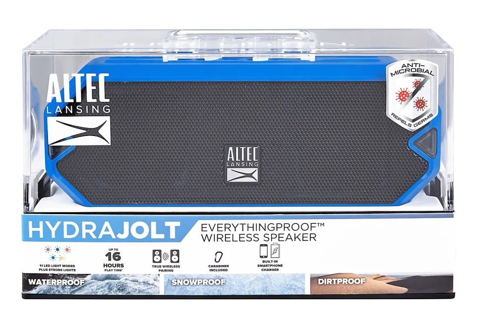 Altec Lansing HydraJolt Bluetooth® Speaker, Blue