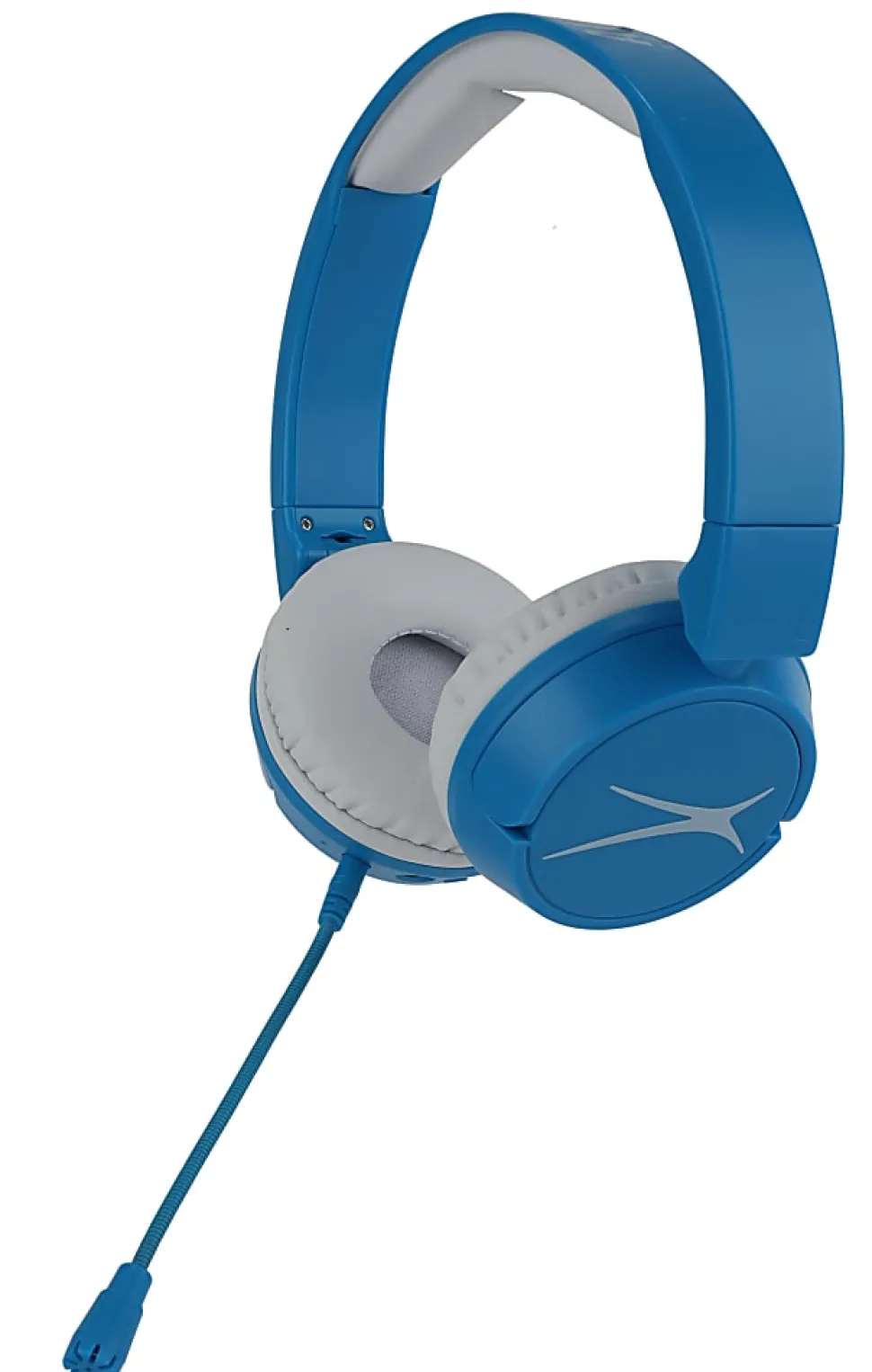 Altec Lansing® 3-In-1 Kid Friendly, Volume Limiting, Over-The-Ear Headphones, Blue, MZX4100-BLUB-STK-6