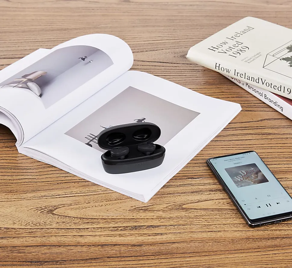 Altec Lansing NanoBuds Sport IPX4 Truly Wireless Earbuds, Gray