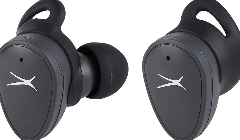 Altec Lansing NanoBuds Sport IPX4 Truly Wireless Earbuds, Gray