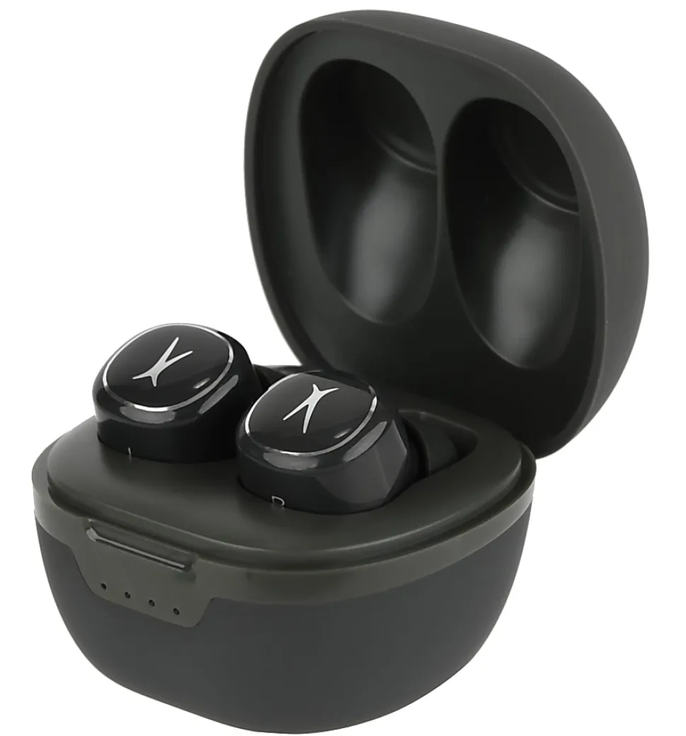 Altec Lansing NanoBuds 2.0 Truly Wireless Earbuds, Gray