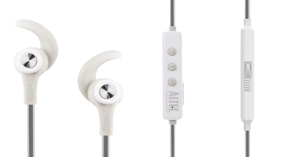 Altec Lansing® Sport Waterproof Bluetooth® Earbuds, White, MZX857-WHT