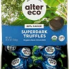 Alter Eco Organic Truffles, Super Dark Chocolate, 0.42 Oz, Total Qty 60