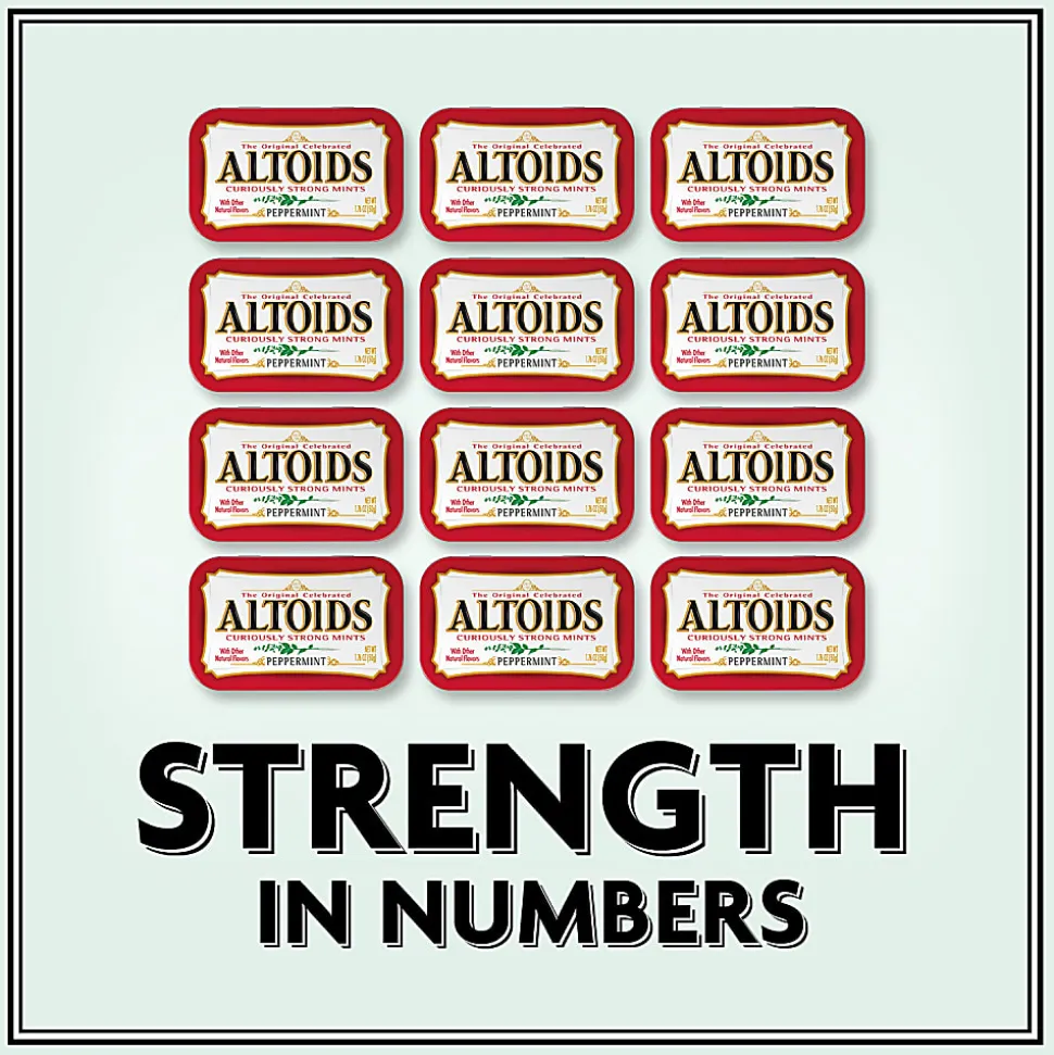 Altoids Peppermint Mint Tin, 1.76 Oz Tin