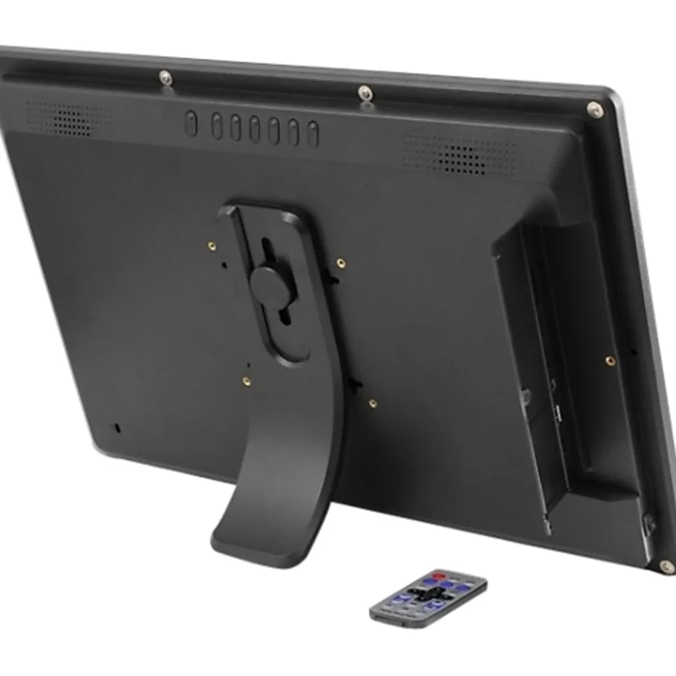 Aluratek ADMPF118F 18.5" Digital Photo Frame, 18.75"H x 1.25"W x 12.75"D, Black
