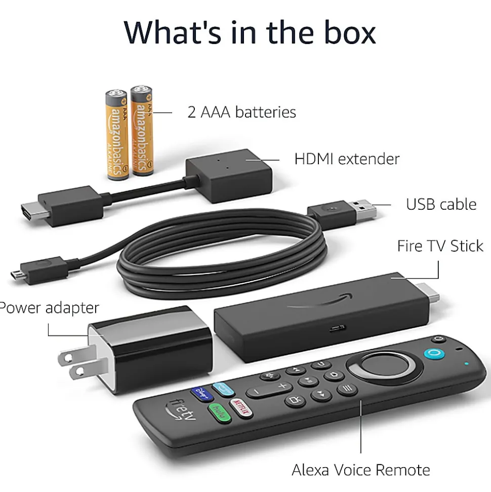 Amazon Fire TV Stick (3rd Generation) Streaming Device, B08C1W5N87
