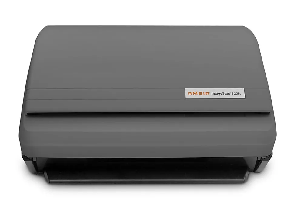 Ambir ImageScan Pro 820ix for use with athenahealth - 48-bit Color - 16-bit Grayscale - 20 ppm (Mono) - 20 ppm (Color) - Duplex Scanning - USB