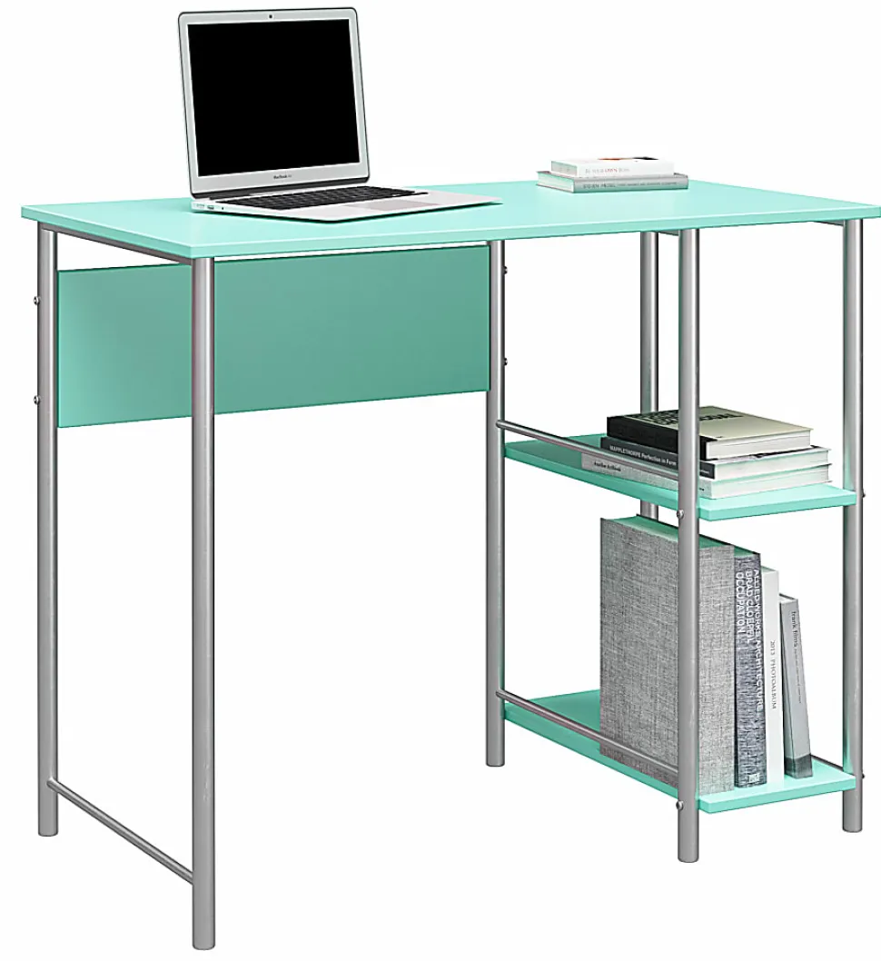 Ameriwood™ Home Garrett Metal 36"W Student Desk, Green