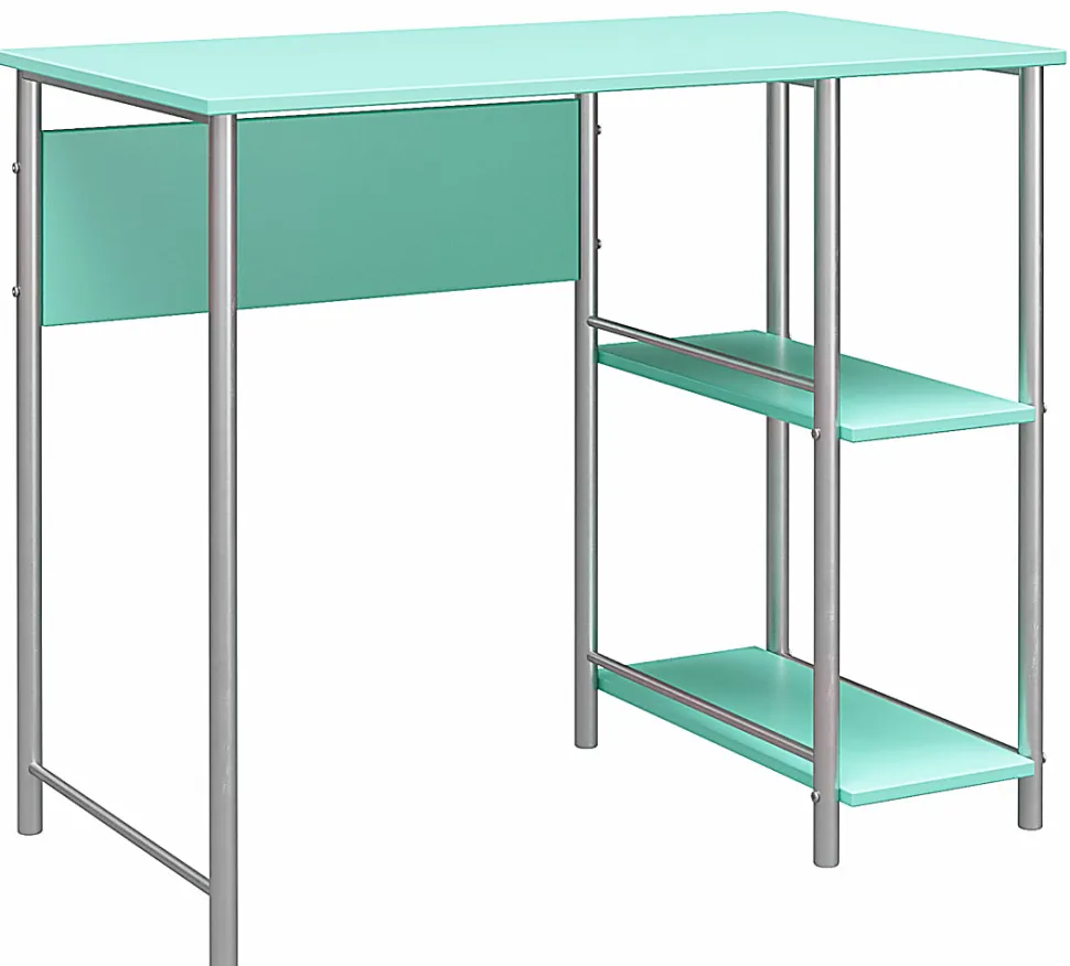 Ameriwood™ Home Garrett Metal 36"W Student Desk, Green