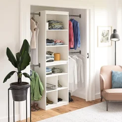 Ameriwood™ Home SystemBuild Closet Storage System, 76-5/8