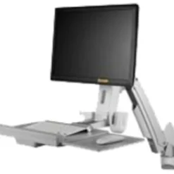 Amer Wall Mount for Flat Panel Display, Keyboard, CPU, TAA Compliant, AMR1AWS