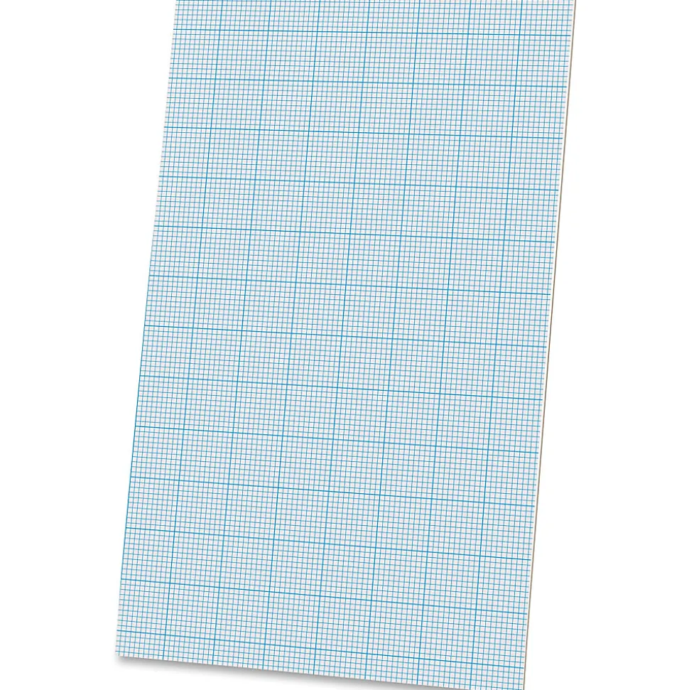 Ampad Cross-Section Quadrille Pads, 40 Sheets, 8 1/2" x 14", White