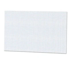 Ampad Graph Pad - 50 Sheets - Both Side Ruling Surface - 15 lb Basis Weight - Tabloid - 11"x17" Sheet Size - 22037