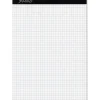 Ampad Quad-Ruled Double Sheet Writing Pad, Letter Size, 100 Sheets