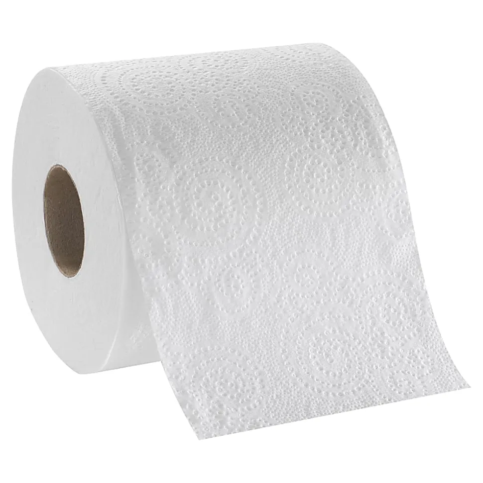 Angel Soft by GP PRO, 2 Ply, Professional Series Standard Roll Toilet Paper, 4x4, Recycled, White, 400 Sheets, 60 Rolls per Case