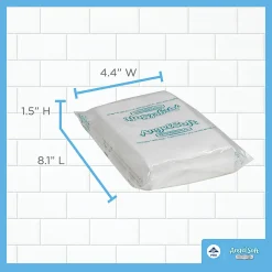Angel Soft Professional Series® 2-Ply Facial Tissue, Polyflex® Pack, White, 10% Recycled Fiber, 54 Packs Per Case, 96 Sheets Per Pack