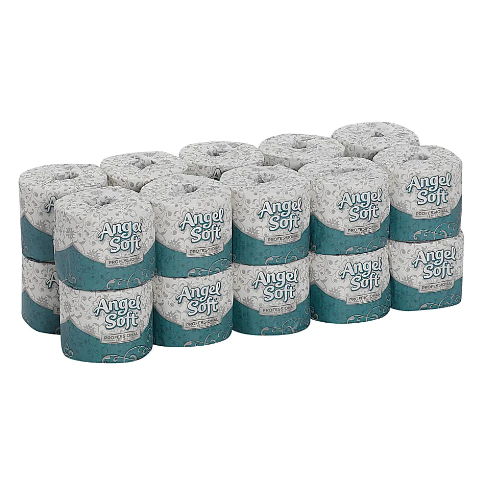 Angel Soft® Professional Series® by GP PRO Premium 2-Ply Toilet Paper, 450 Sheets Per Roll, Pack Of 20 Rolls