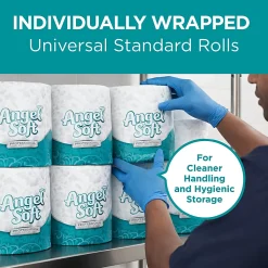 Angel Soft Professional Series® 2-Ply Embossed Toilet Paper, 40 Rolls per Case, 450 Sheets per Roll