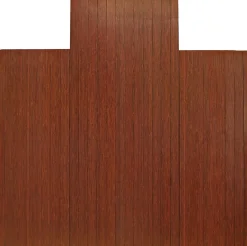 Anji Mountain Bamboo Roll-Up Chair Mat, 55