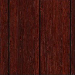 Anji Mountain Bamboo Roll-Up Chair Mat, 48" x 72", 1/4"-Thick, Dark Cherry