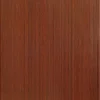 Anji Mountain Bamboo Roll-Up Chair Mat, 48" x 42", 1/4"-Thick, Dark Cherry