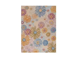 Anji Mountain Keukenhof Rug’d Chair Mat, 1/4"H x 36”W x 48”D, Multicolor
