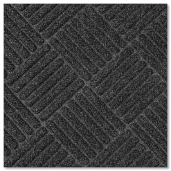 Apache Mills® Ecomat Crosshatch Entry Mat, 36 x 60, Charcoal