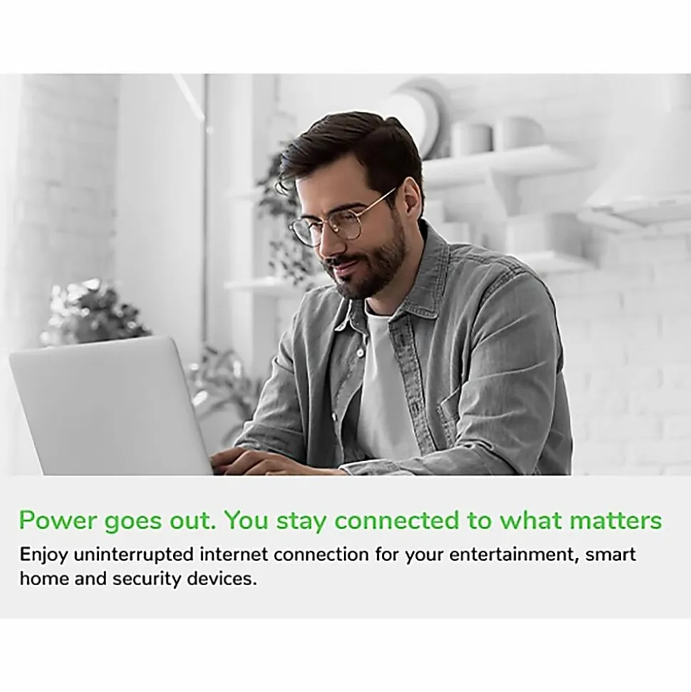APC Back-UPS BE425M Battery Backup, 6 Outlet, 425VA/255W