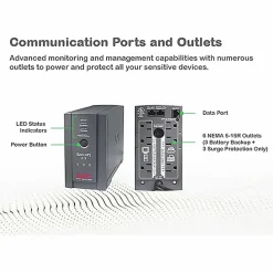 APC Back-UPS CS 500VA Tower UPS