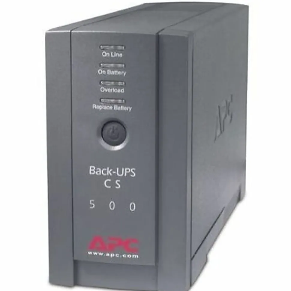 APC Back-UPS CS 500VA Tower UPS
