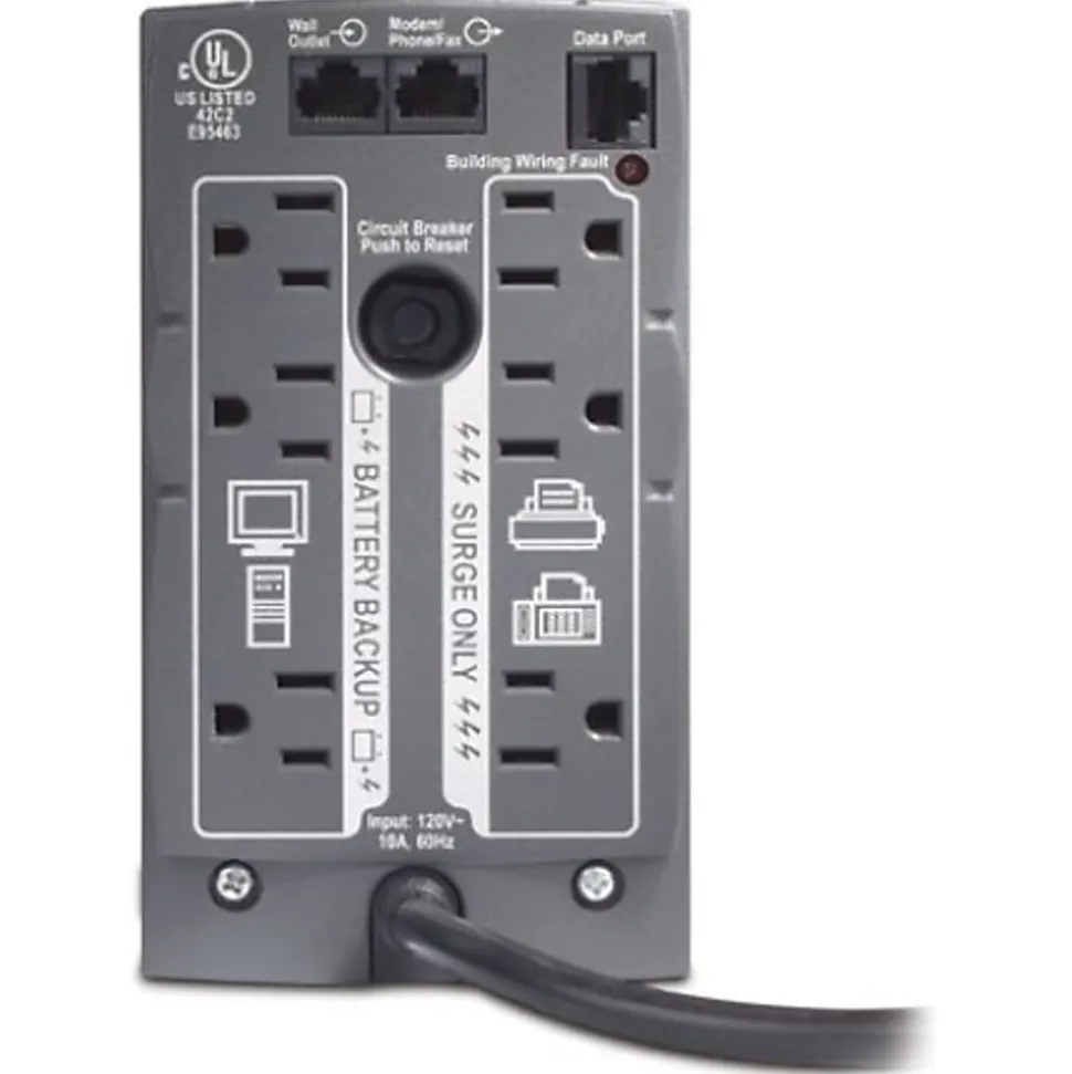 APC Back-UPS CS 500VA Tower UPS