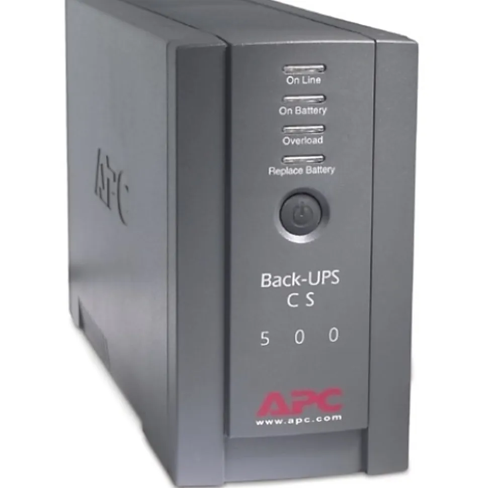 APC Back-UPS CS 500VA Tower UPS