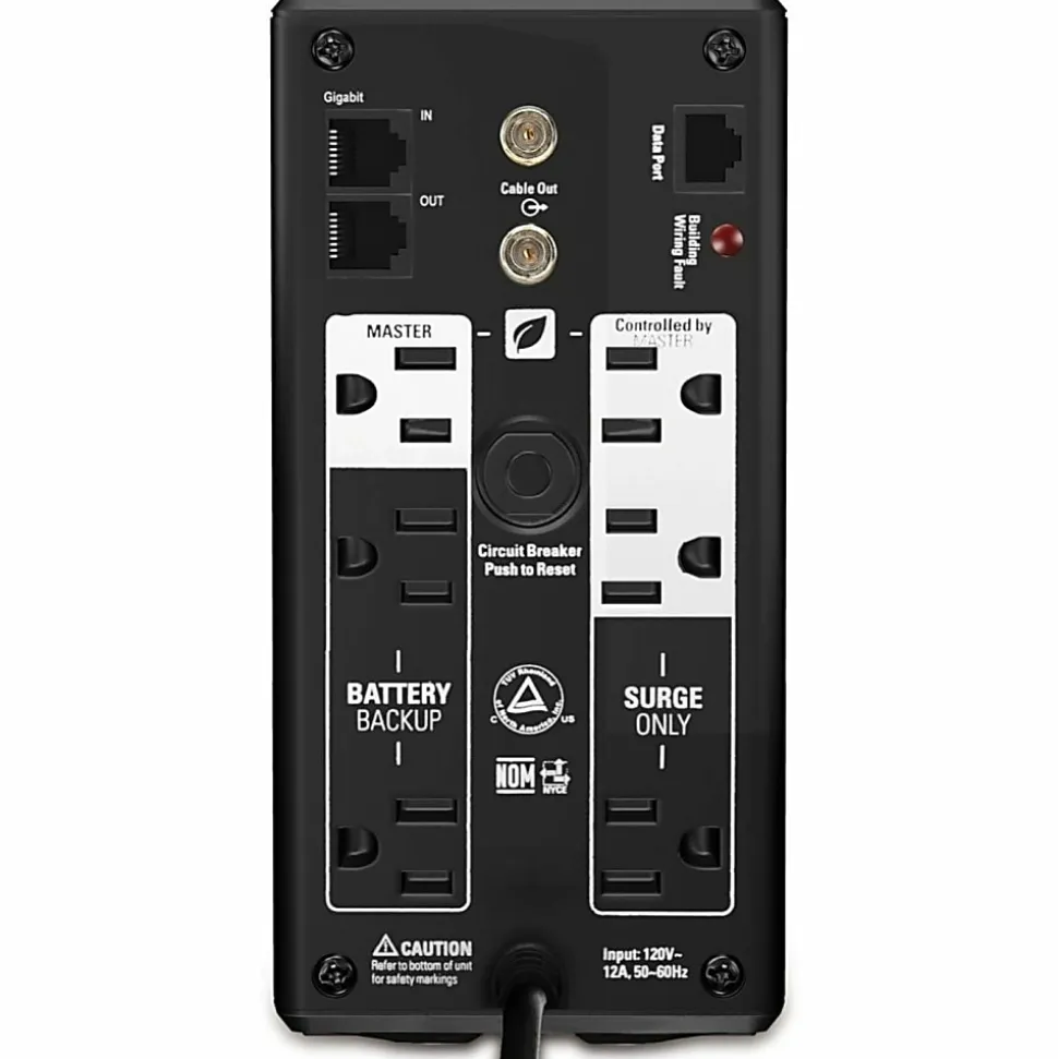 APC® Back-UPS® RS LCD 700 Master Control