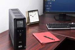 APC BR1350MS Back-UPS Pro 10-Outlet UPS, 1,350VA/810 Watts