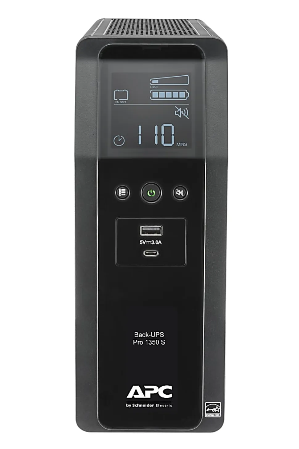APC BR1350MS Back-UPS Pro 10-Outlet UPS, 1,350VA/810 Watts