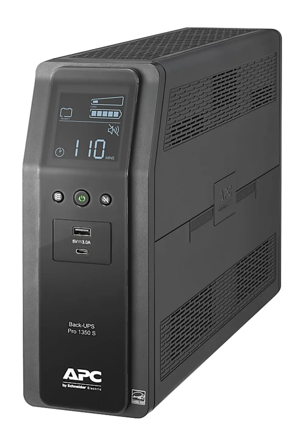 APC BR1350MS Back-UPS Pro 10-Outlet UPS, 1,350VA/810 Watts