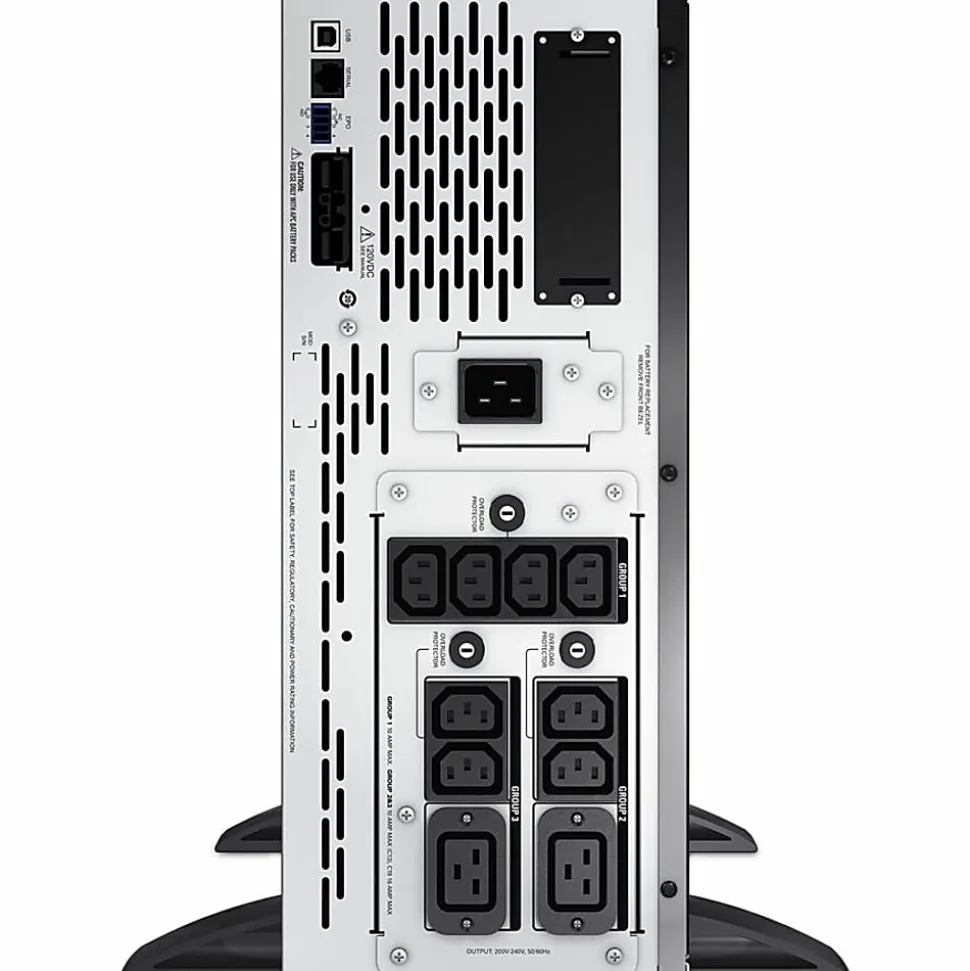 APC by Schneider Electric Smart-UPS X 2200VA Rack/Tower LCD 200-240V - 4U Rack-mountable - 3 Hour Recharge - SMX2200HV