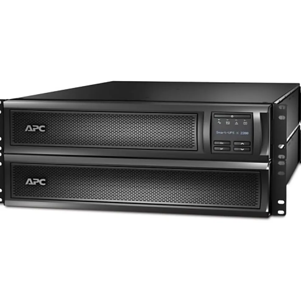 APC by Schneider Electric Smart-UPS X SMX2200RMLV2U 2200 VA Rack-mountable UPS - 2U Rack-mountable - 3 Hour Recharge - SMX2200RMLV2U