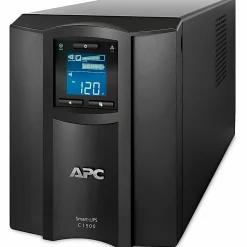 APC® Smart-UPS C 8-Outlet Tower With SmartConnect, 1,500VA/900 Watts, SMC1500C