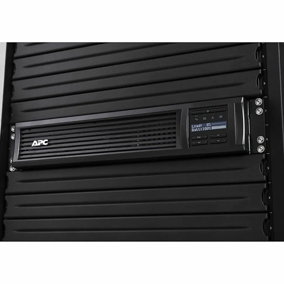 APC® Smart-UPS 8-Outlet Rackmount With SmartConnect, 3,000VA/2,700 Watts, SMT3000RM2UC