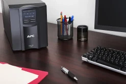 APC® Smart-UPS 8-Outlet Standalone Tower Uninterruptible Power Supply, 1,000VA/700 Watts, SMT1000C