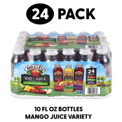 Apple & Eve 100% Fruit Juice Variety Pack, 10 Oz, Total Qty 24