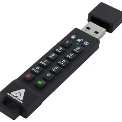 Apricorn 16GB Aegis Secure Key 3z USB 3.1 Flash Drive - 16 GB - USB 3.1 - 77 MB/s Read Speed - 72 MB/s Write Speed - ASK3Z16GB