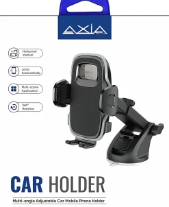 Argom Tech Cell Phone Car Mount, Black