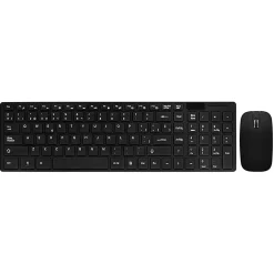 Argom Tech Classic Combo Spanish Wireless Keyboard & Mouse, Black, ARG-KB-7436