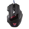 Argom Tech Combat Gaming Wired USB Mouse, Full Size, Black, A00439