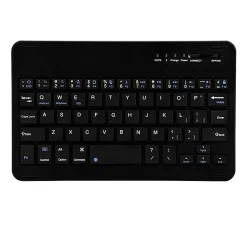 Argom Tech Ultra Slim Mobile Wireless Bluetooth Keyboard, Compact, Black, A00180