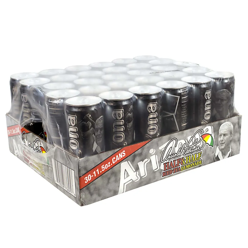 Arizona Arnold Palmer Half & Half, 11.5 Oz, Pack Of 30 Cans