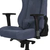 Arozzi Vernazza Premium Ergonomic Fabric High-Back Gaming Chair, Blue/Black